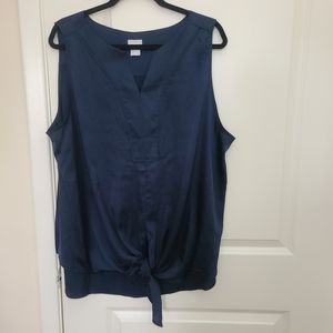 Chico's Royal Blue Sleeveless Top.